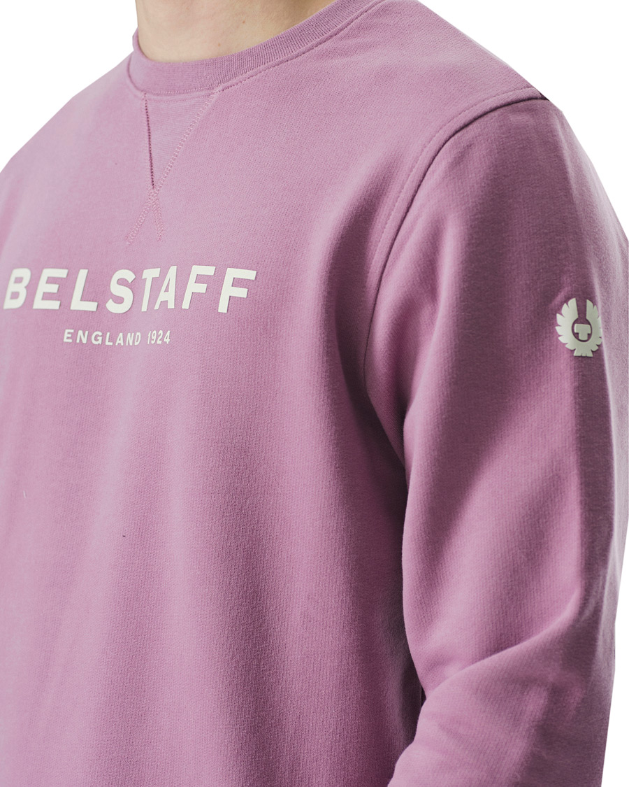 Heren | Truien | Belstaff | 1924 Crew Neck Logo Sweat Lavender