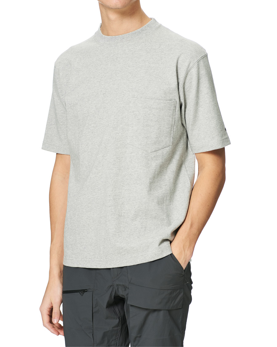 Heren | T-shirts | Snow Peak | Recycled Cotton T-Shirt Medium Grey