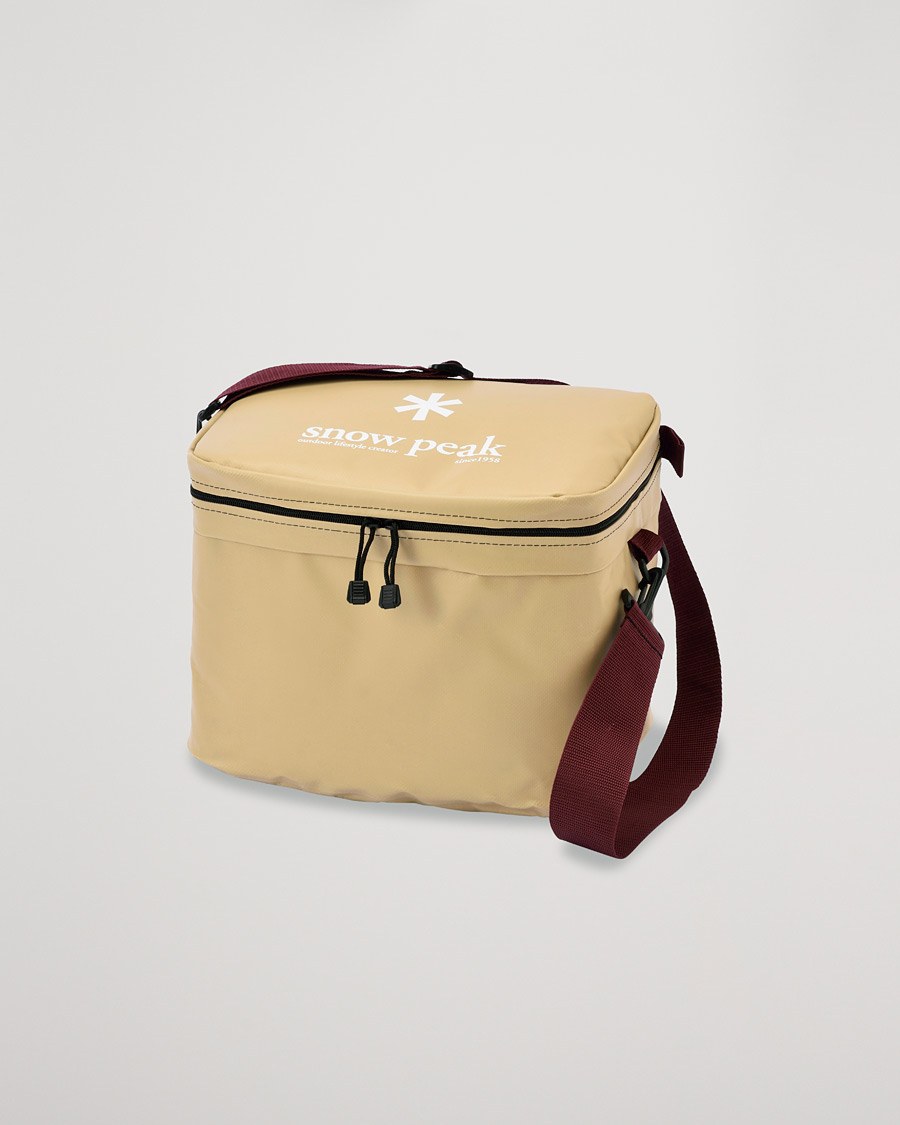 Heren | Kampeeruitrusting | Snow Peak | Soft Cooler 18L Khaki