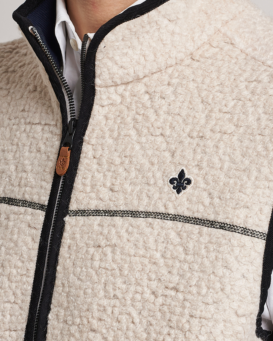 Heren | Gilets | Morris | Whitfield Pile Vest White