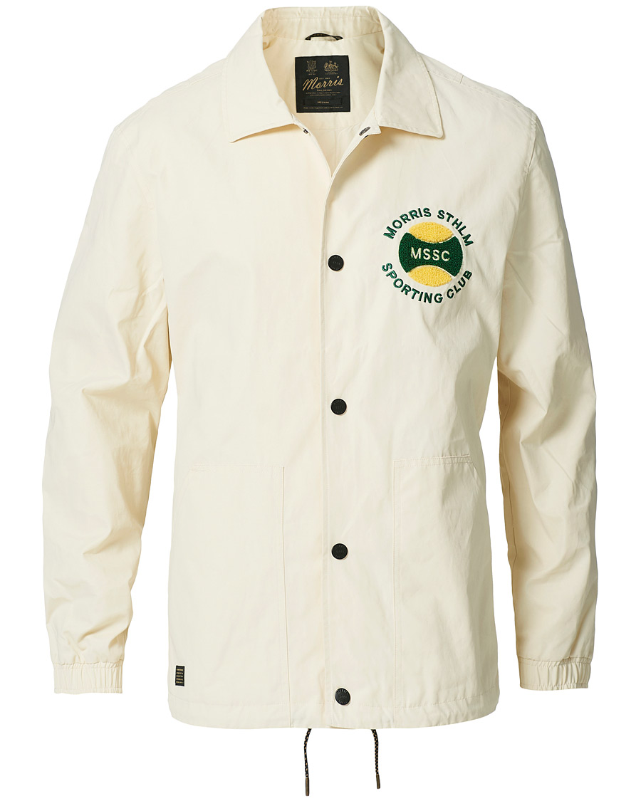 Heren | Jassen | Morris | Linder Coach Jacket Off White Multi
