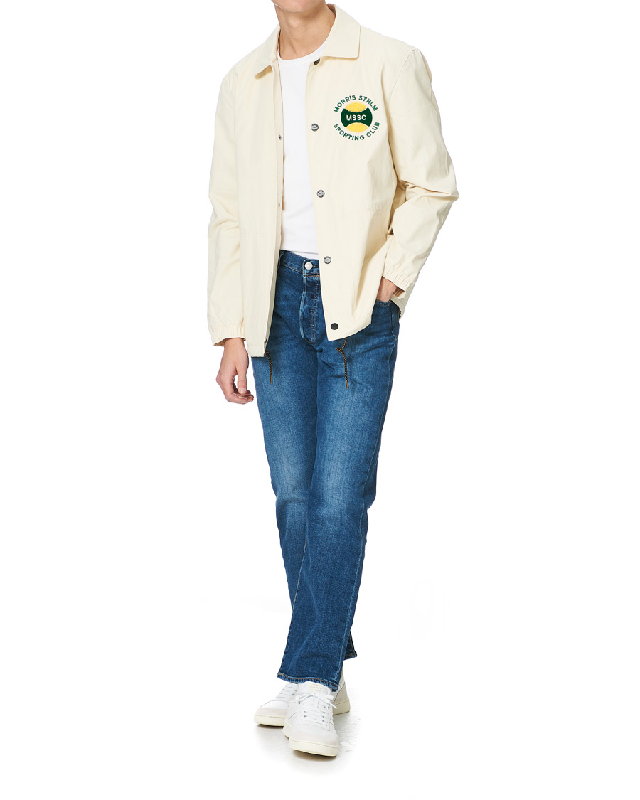 Heren | Jassen | Morris | Linder Coach Jacket Off White Multi