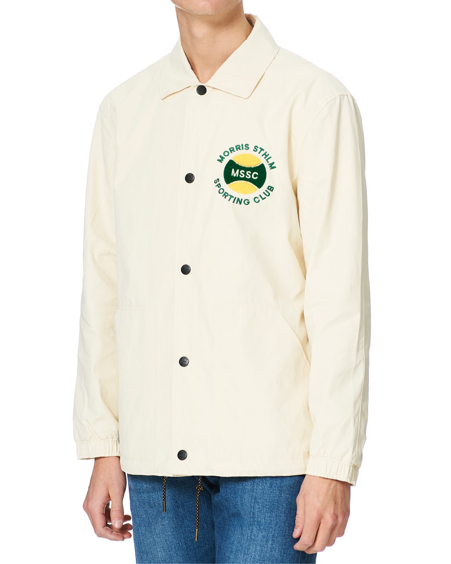 Heren | Jassen | Morris | Linder Coach Jacket Off White Multi
