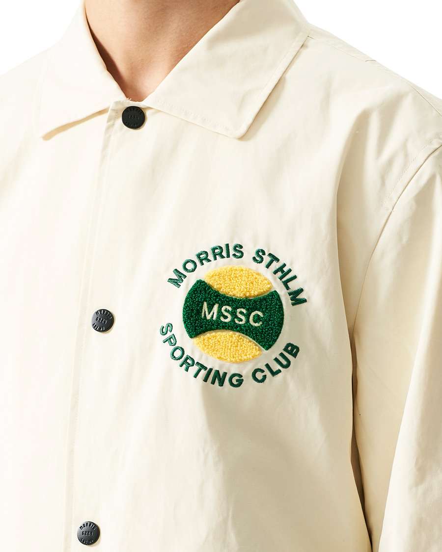 Heren | Jassen | Morris | Linder Coach Jacket Off White Multi
