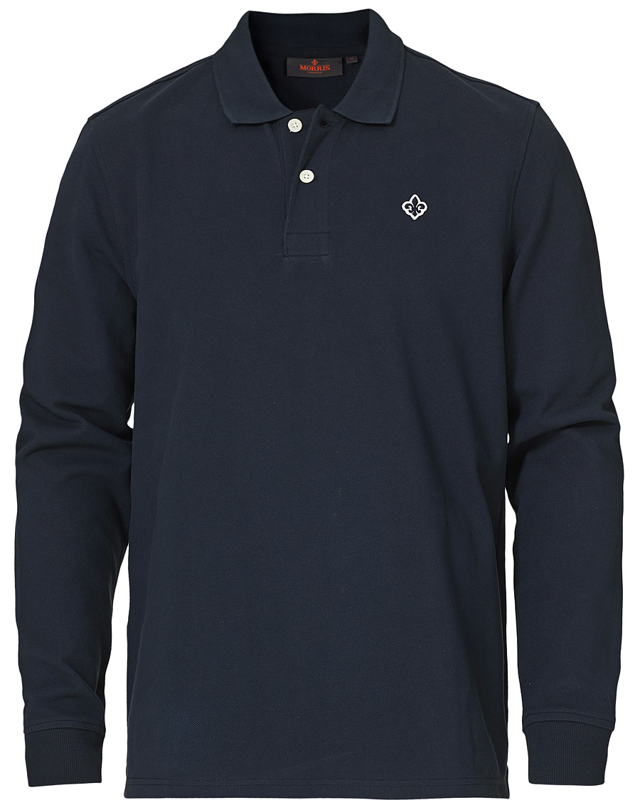 Heren | Truien | Morris | Leamington Striped Rugger Navy