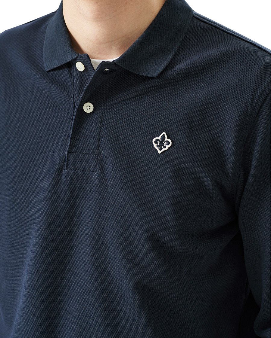 Heren | Truien | Morris | Leamington Striped Rugger Navy