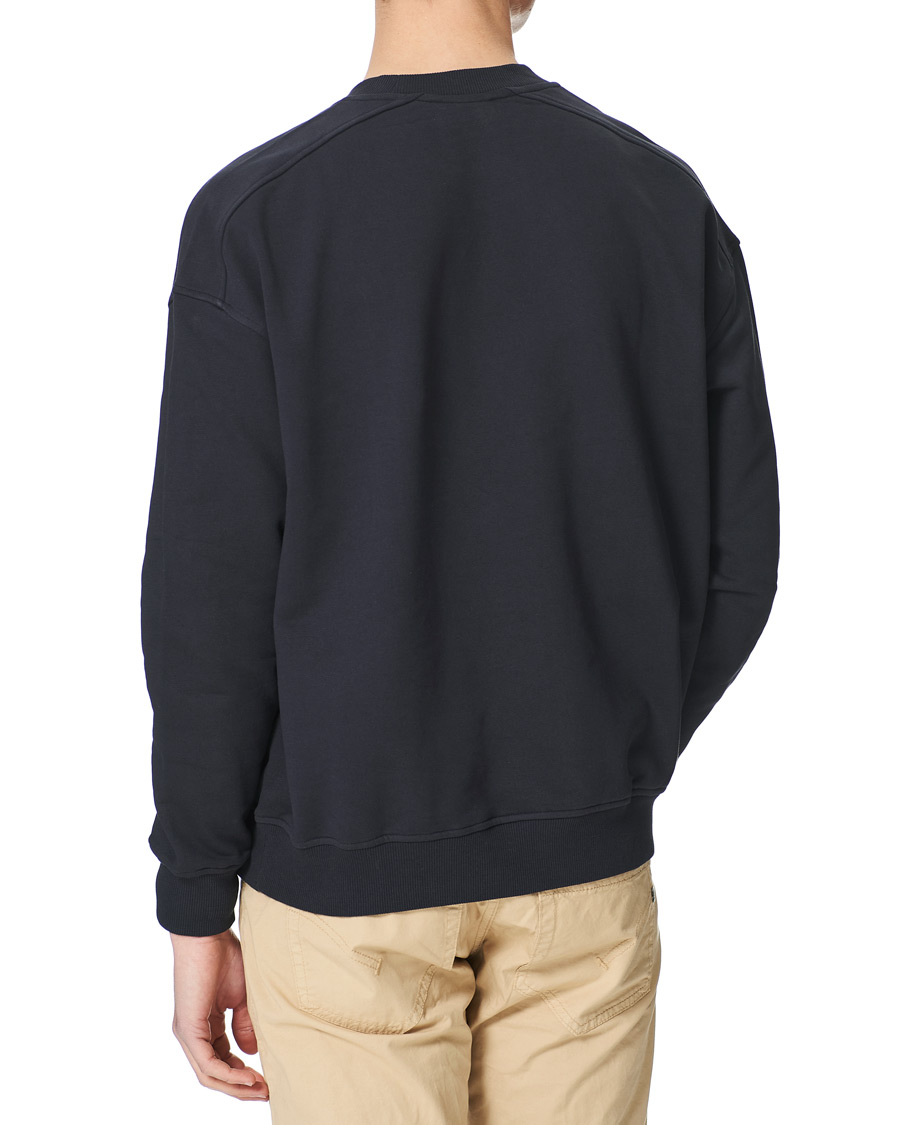 Heren | Truien | Morris | Buxton Logo Sweatshirt Navy
