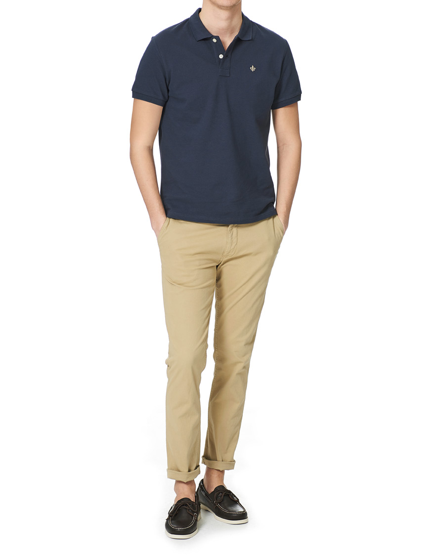 Heren | Polo's | Morris | New Pique Navy