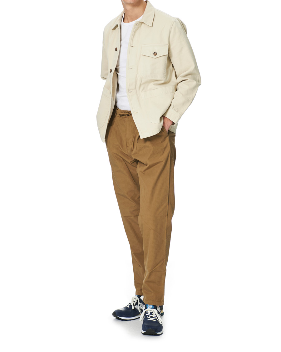 Heren | Broeken | Morris | Morley Ripstop Drawstring Pants Bronze