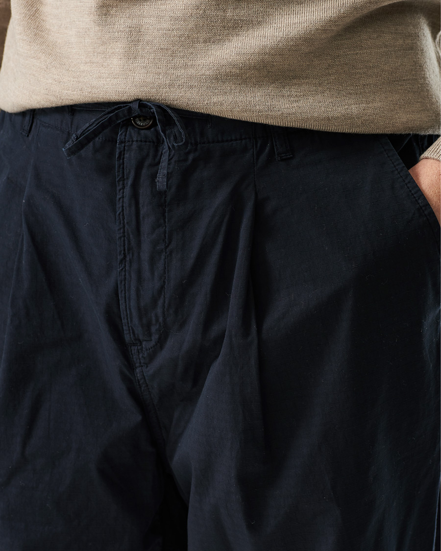 Heren | Broeken | Morris | Morley Ripstop Drawstring Pants Navy