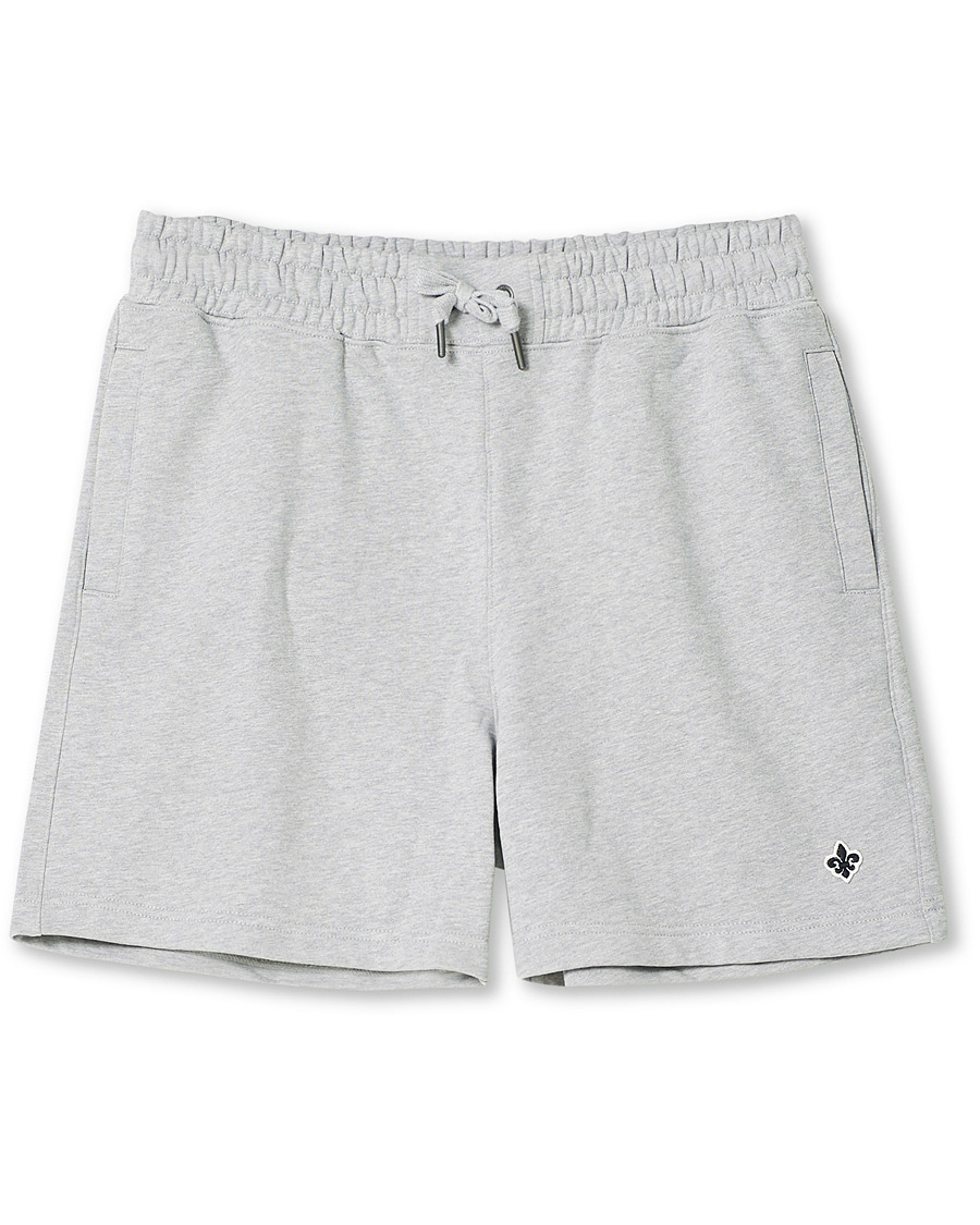 Heren | Korte broek | Morris | Darell Sweatshorts Light Grey Melange