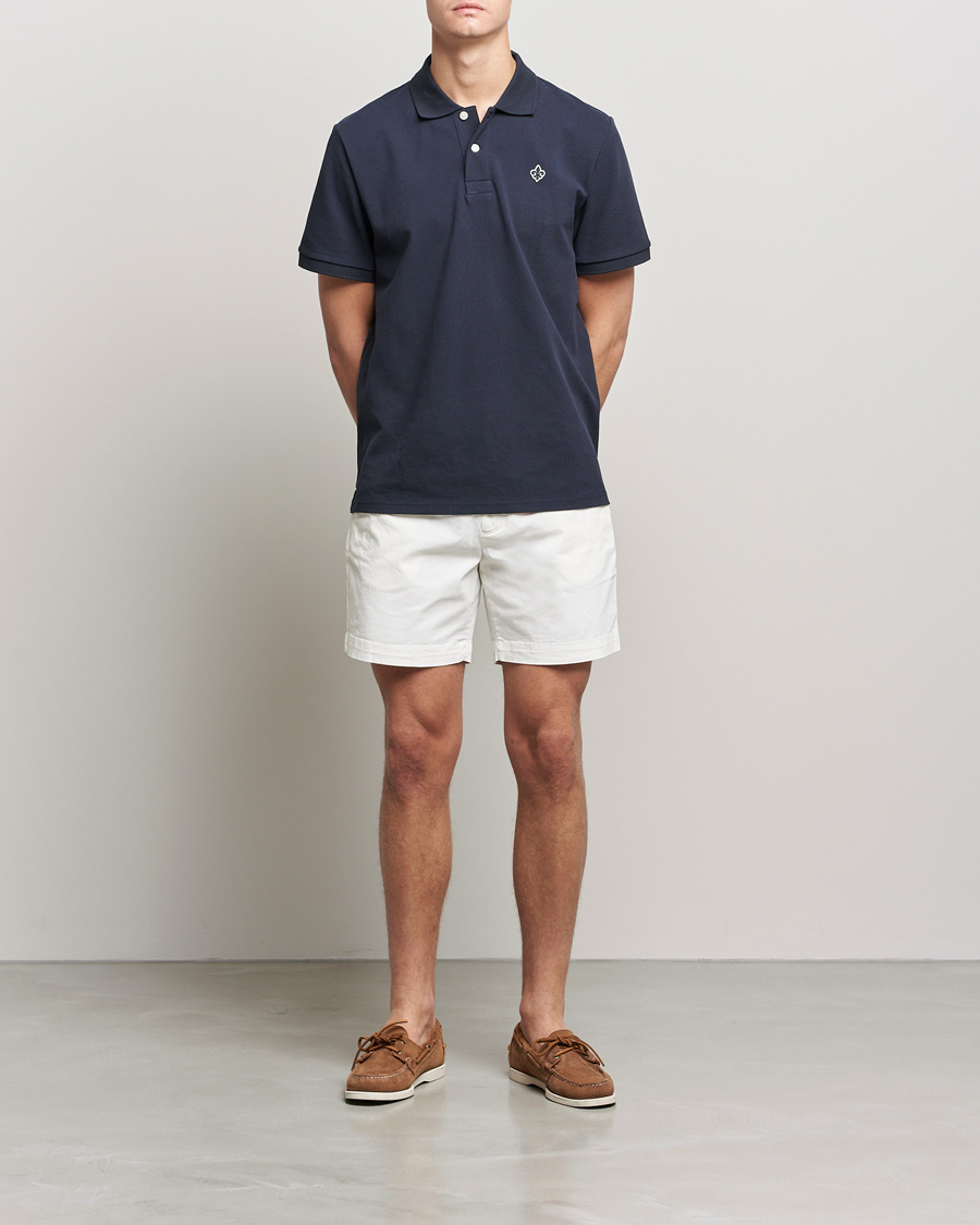 Heren | Korte broek | Morris | Light Twill Chino Shorts White