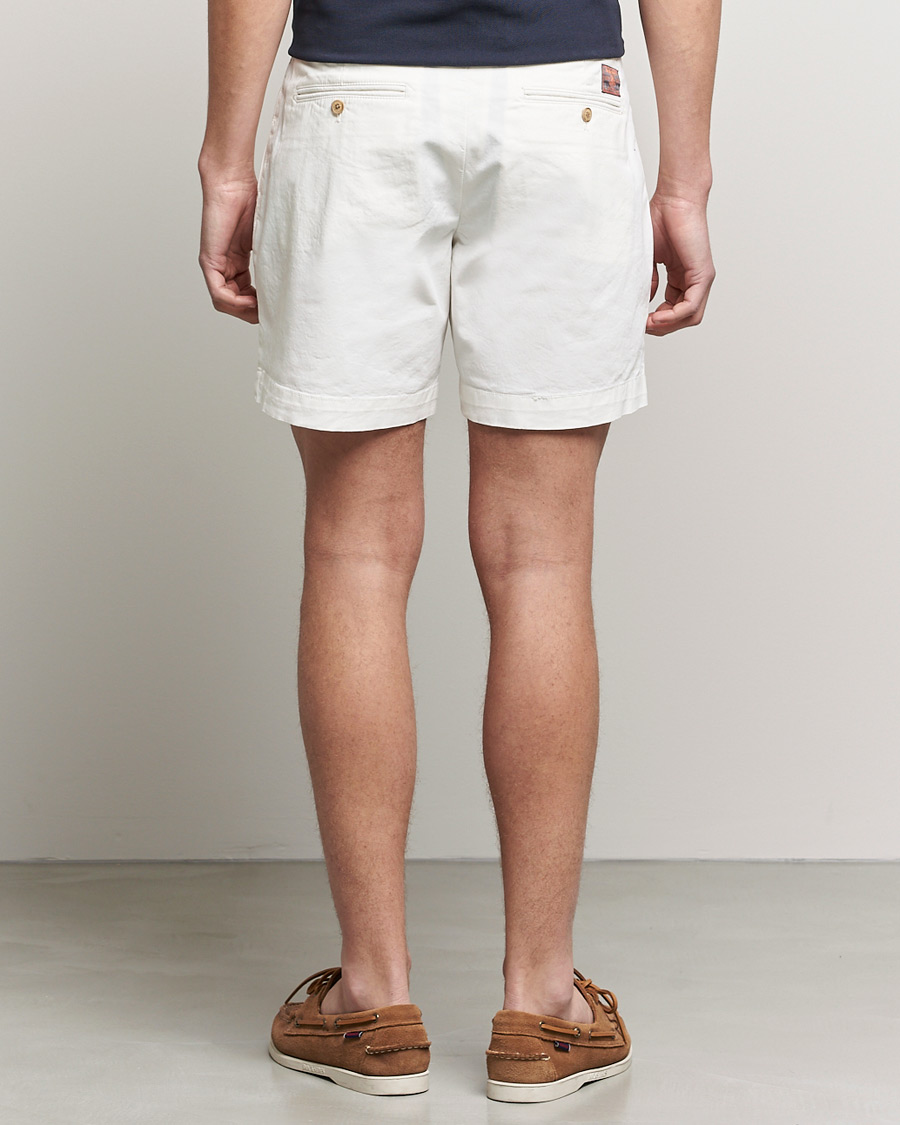 Heren | Korte broek | Morris | Light Twill Chino Shorts White