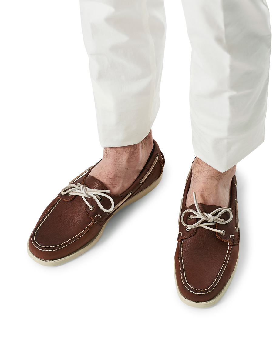 Heren | Sebago Docksides Boat Shoe Portland Brown | Sebago | Docksides Boat Shoe Portland Brown