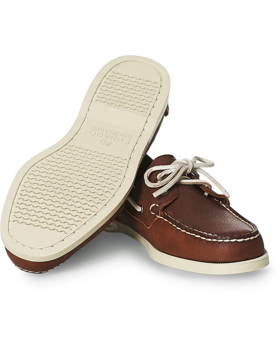 Heren | Sebago Docksides Boat Shoe Portland Brown | Sebago | Docksides Boat Shoe Portland Brown