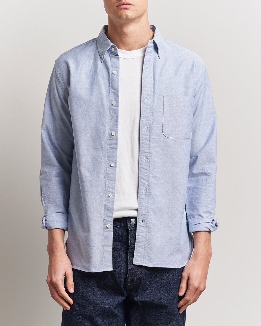 Heren | Japanese Department | BEAMS PLUS | Oxford Button Down Shirt Light Blue