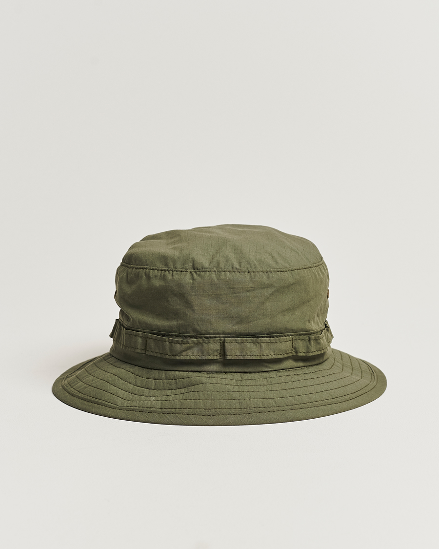 Heren | BEAMS PLUS Ripstop Jungle Hat Olive | BEAMS PLUS | Ripstop Jungle Hat Olive