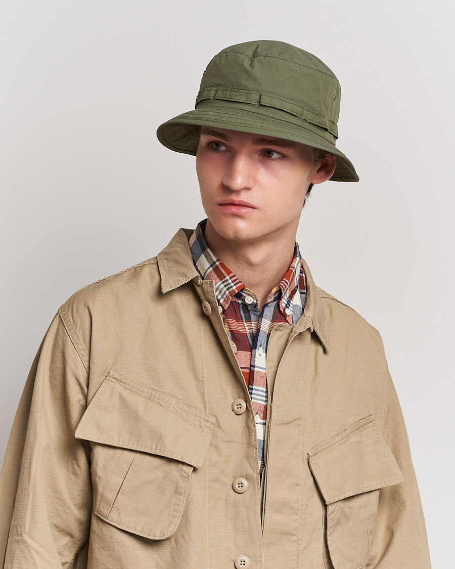 Heren | BEAMS PLUS Ripstop Jungle Hat Olive | BEAMS PLUS | Ripstop Jungle Hat Olive
