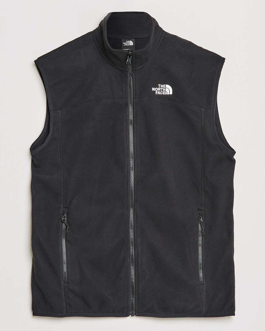 Heren | Gilets | The North Face | Glaicer Fleece Vest Black