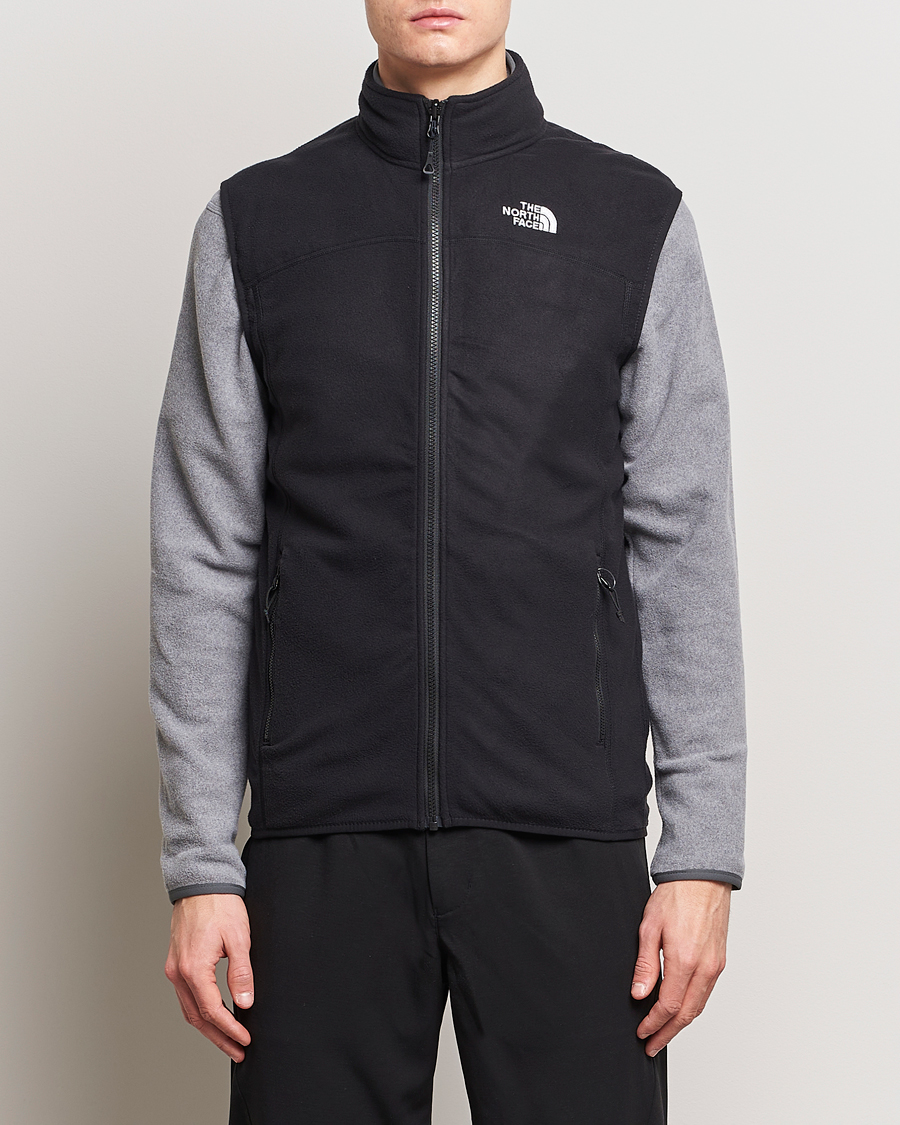 Heren | Gilets | The North Face | Glaicer Fleece Vest Black