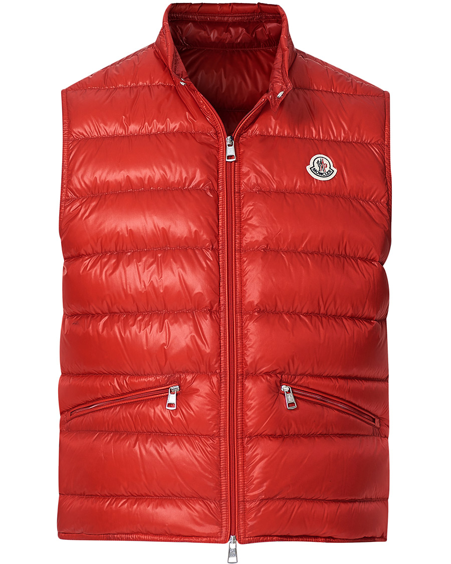 Heren | Jassen | Moncler | Gui Down Vest Red