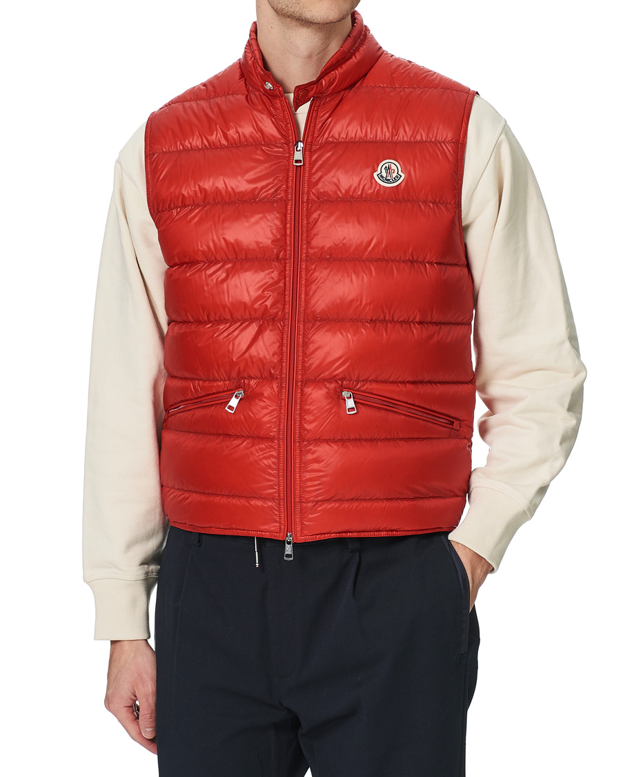 Heren | Jassen | Moncler | Gui Down Vest Red