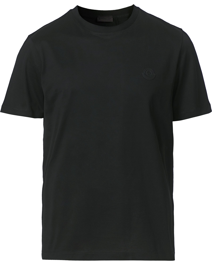 Heren | T-shirts | Moncler | Back Print Tee Black