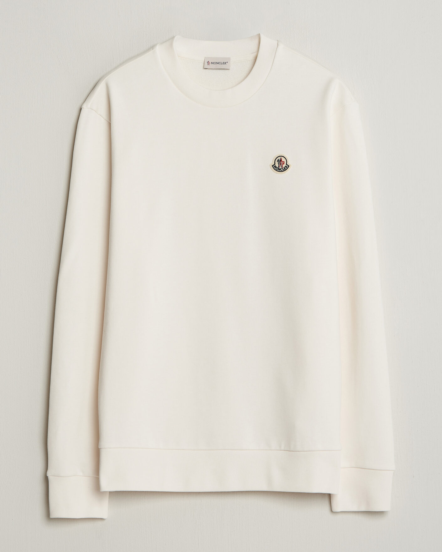 Heren | Truien | Moncler | Logo Sweatshirt White
