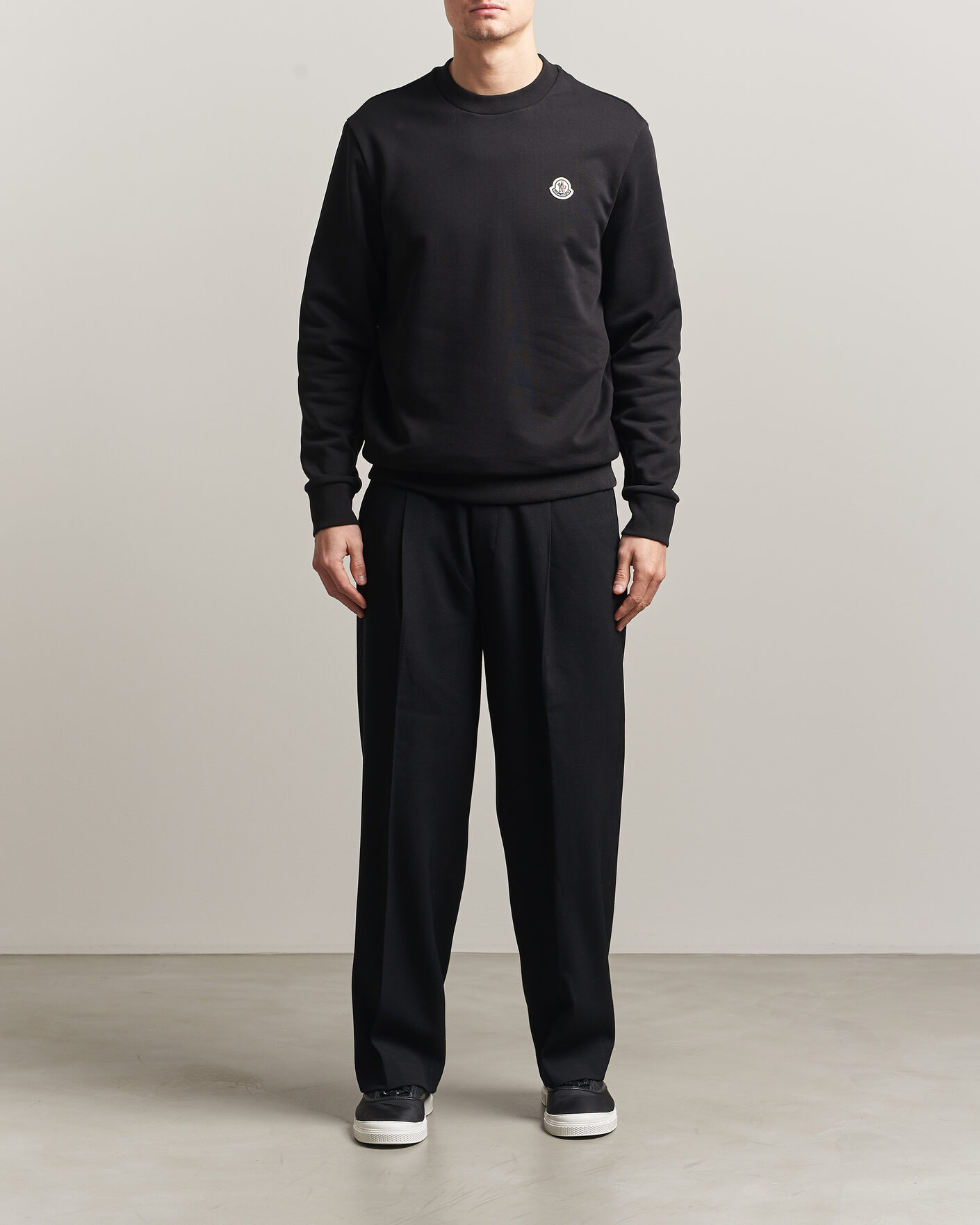 Heren |  | Moncler | Logo Sweatshirt Black