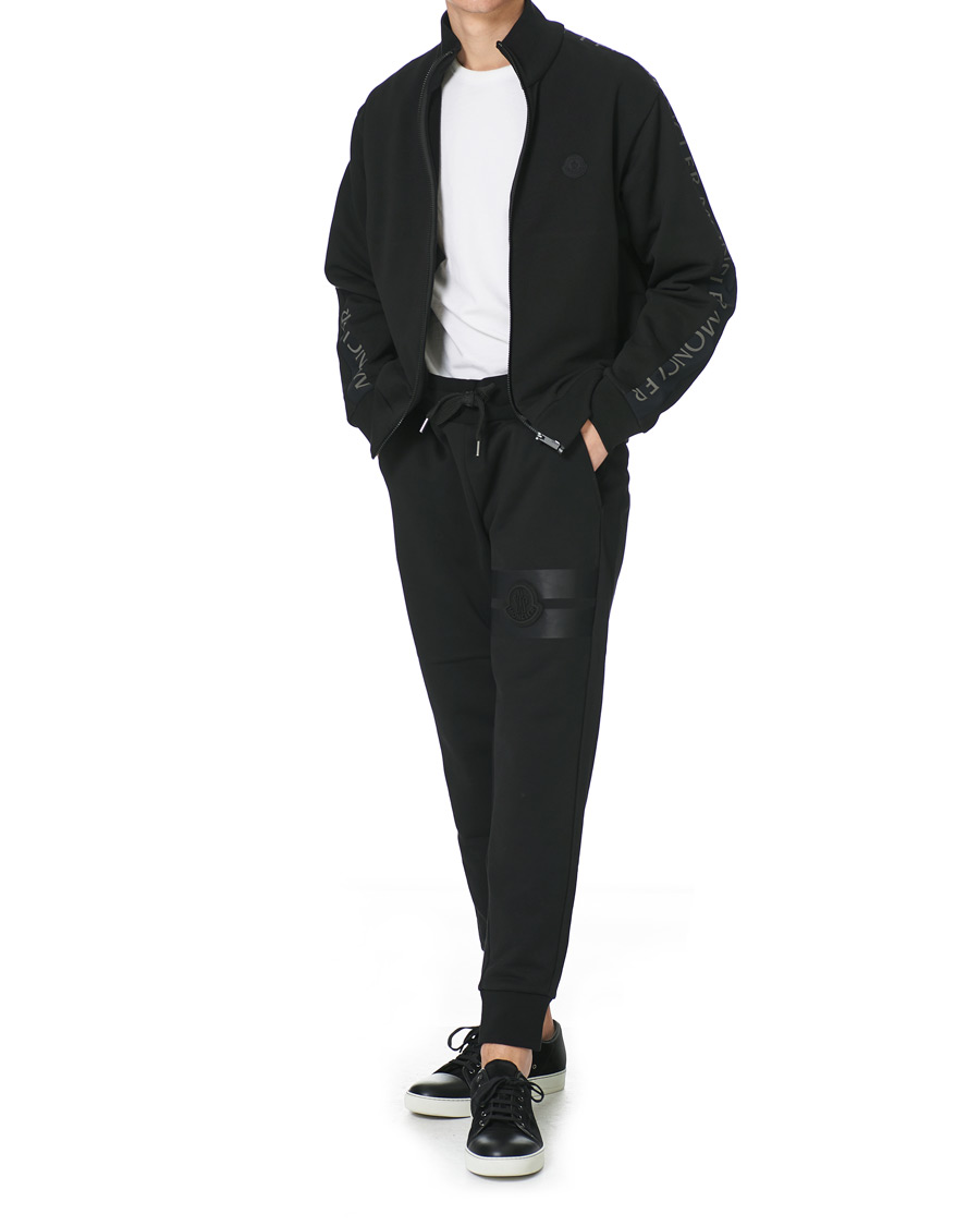 Heren | Truien | Moncler | Logo Track Top Black