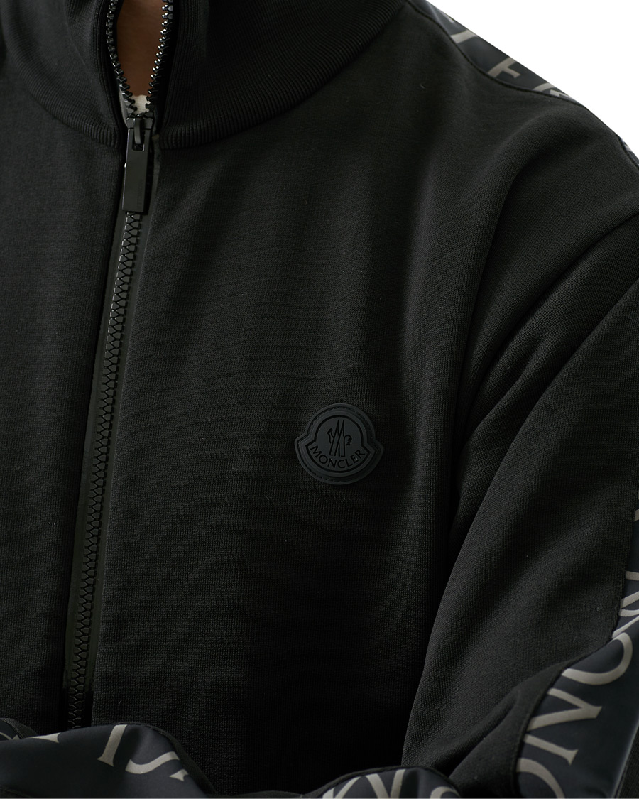 Heren | Truien | Moncler | Logo Track Top Black