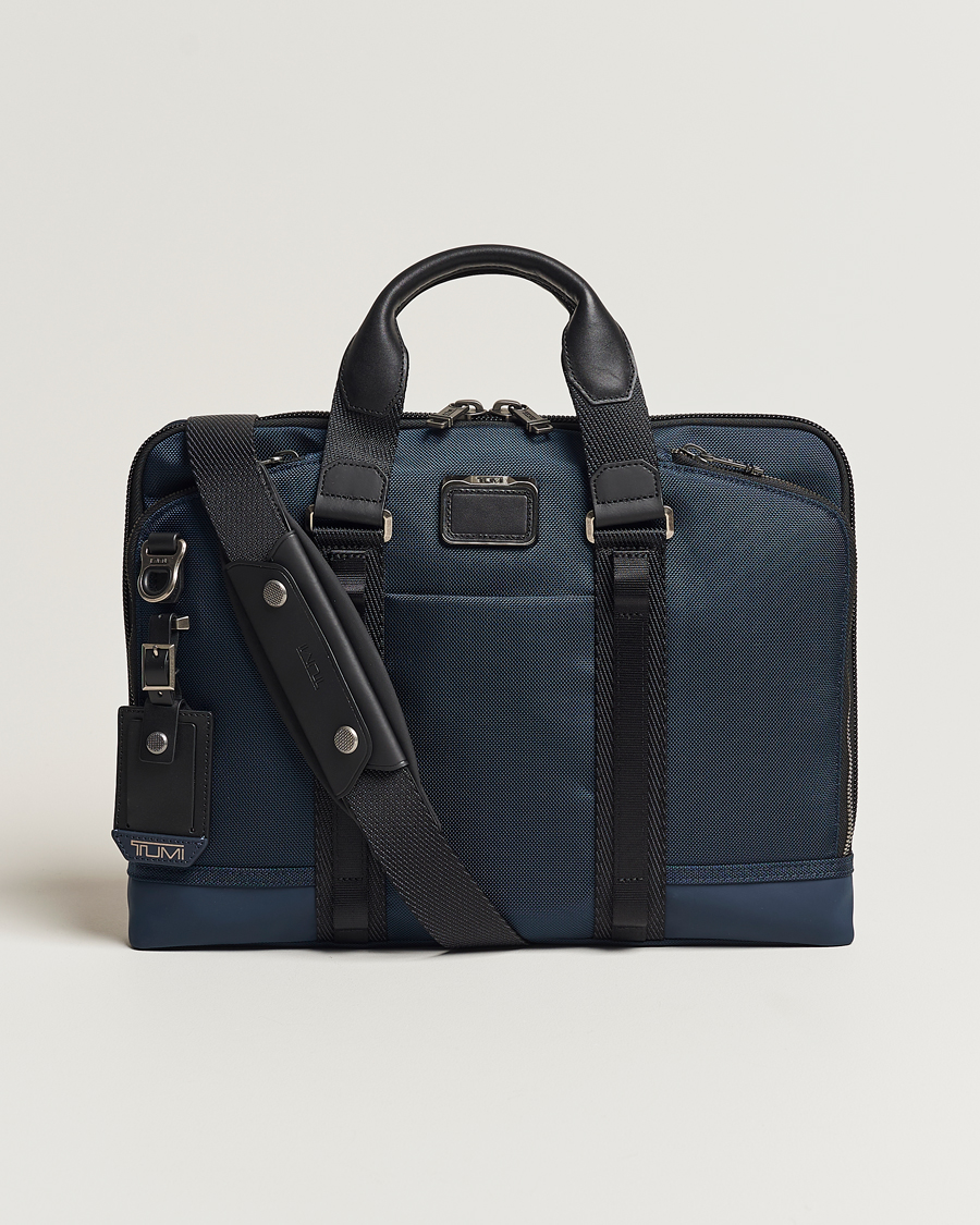 Heren | Tassen | TUMI | Alpha Bravo Acadamy Brief Navy