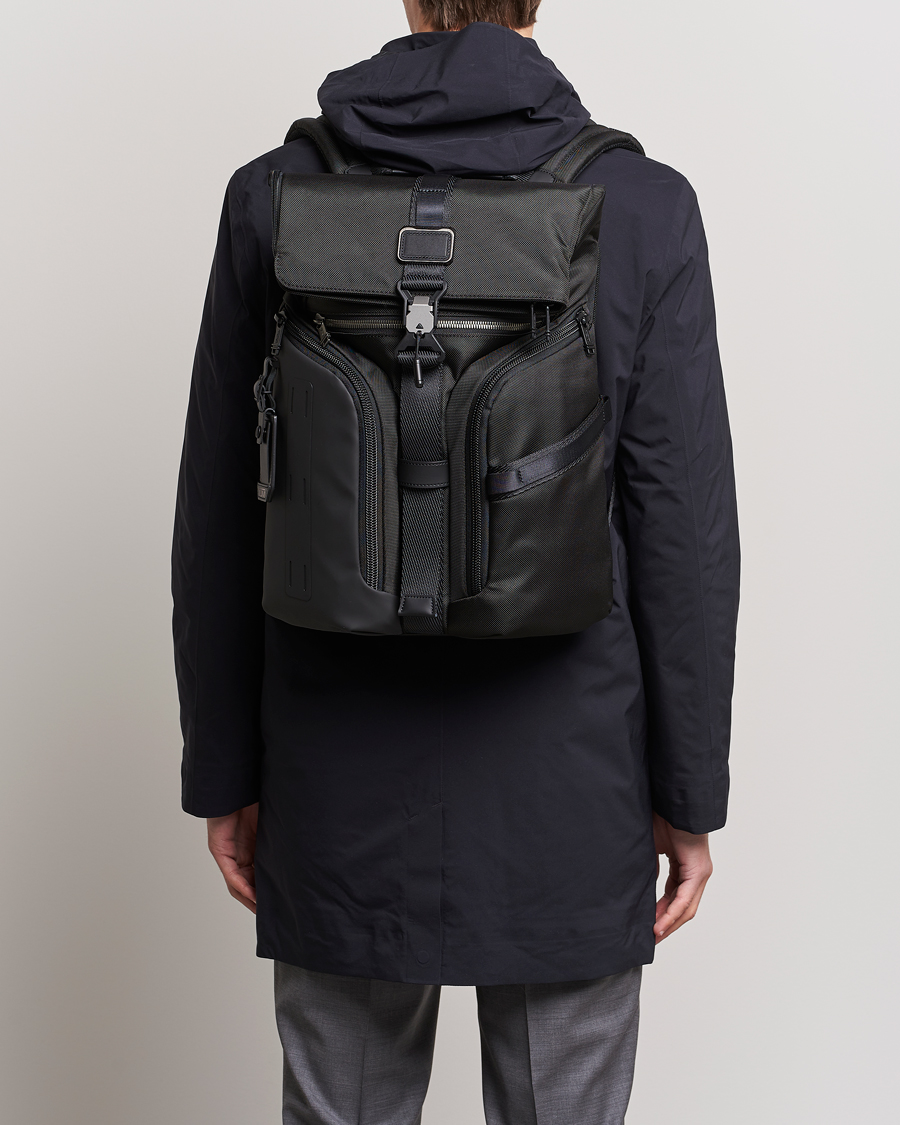 Heren | Rugzakken | TUMI | Alpha Bravo Logistics Backpack Black