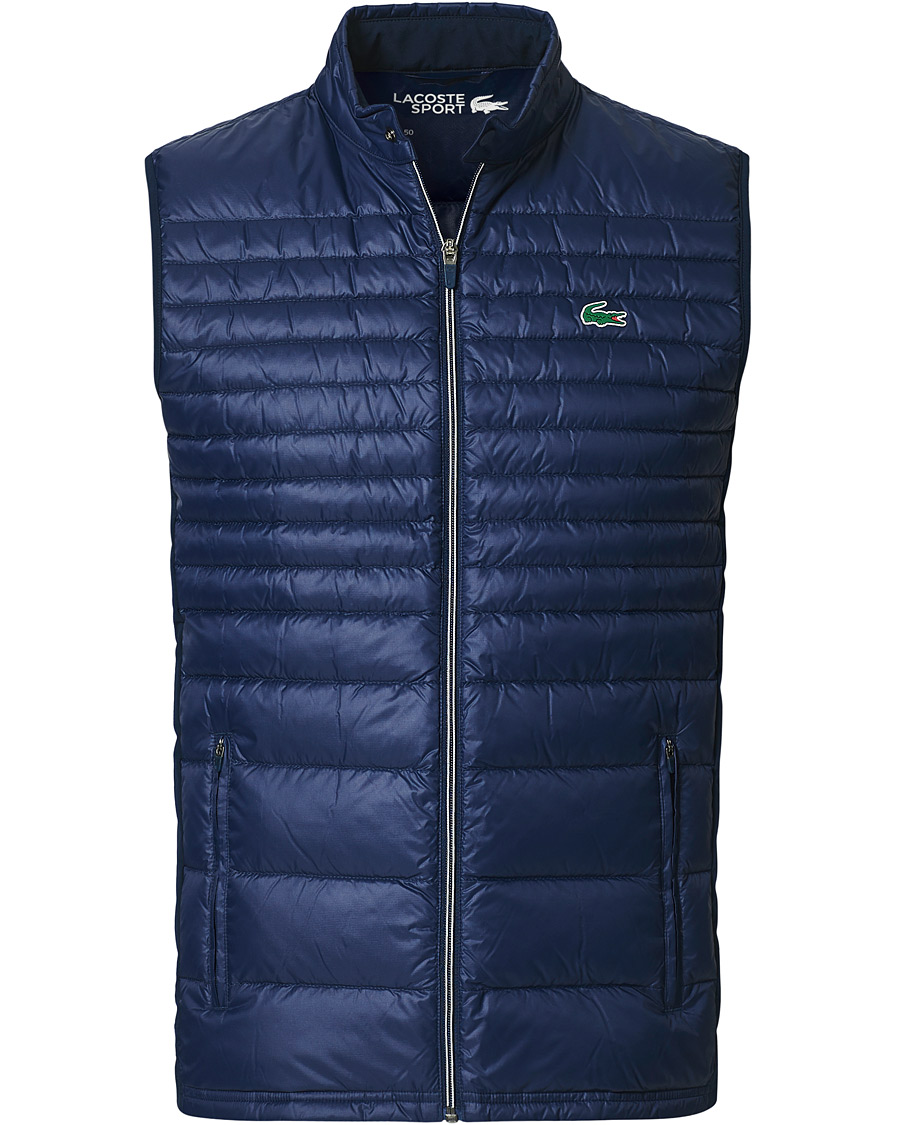 Heren | Jassen | Lacoste | Light Down Vest Navy Blue