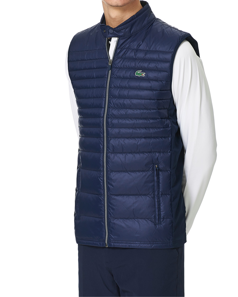 Heren | Jassen | Lacoste | Light Down Vest Navy Blue