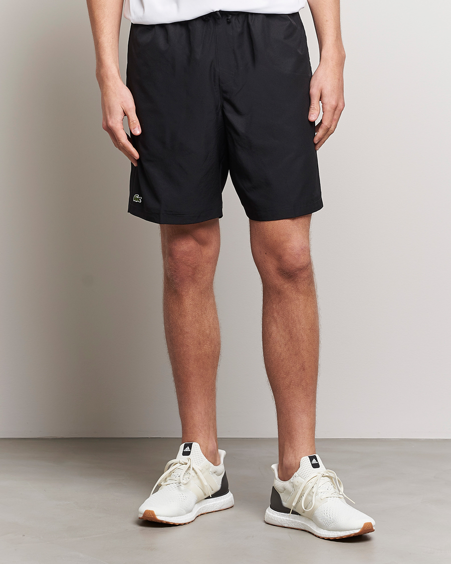 Heren | Korte broek | Lacoste Sport | Performance Tennis Drawsting Shorts Black
