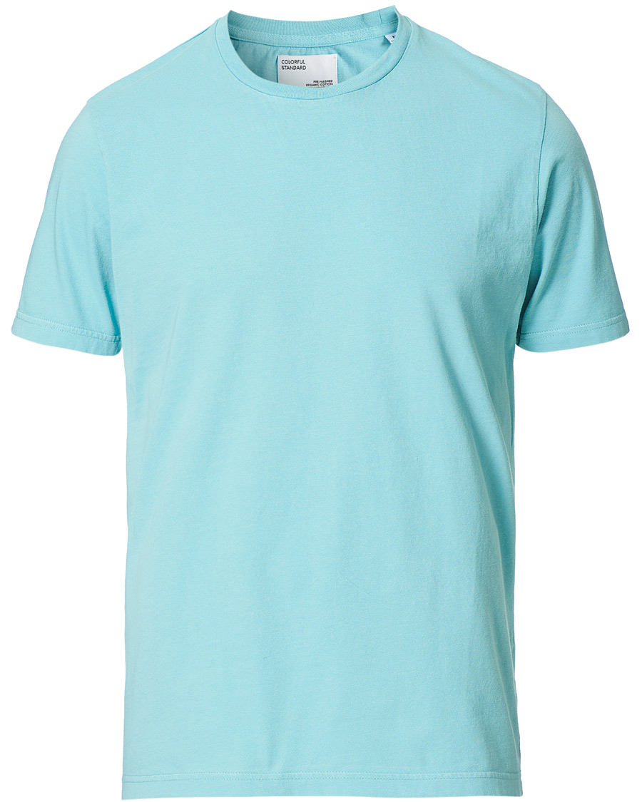 Heren | T-shirts | Colorful Standard | Classic Organic T-Shirt Teal Blue