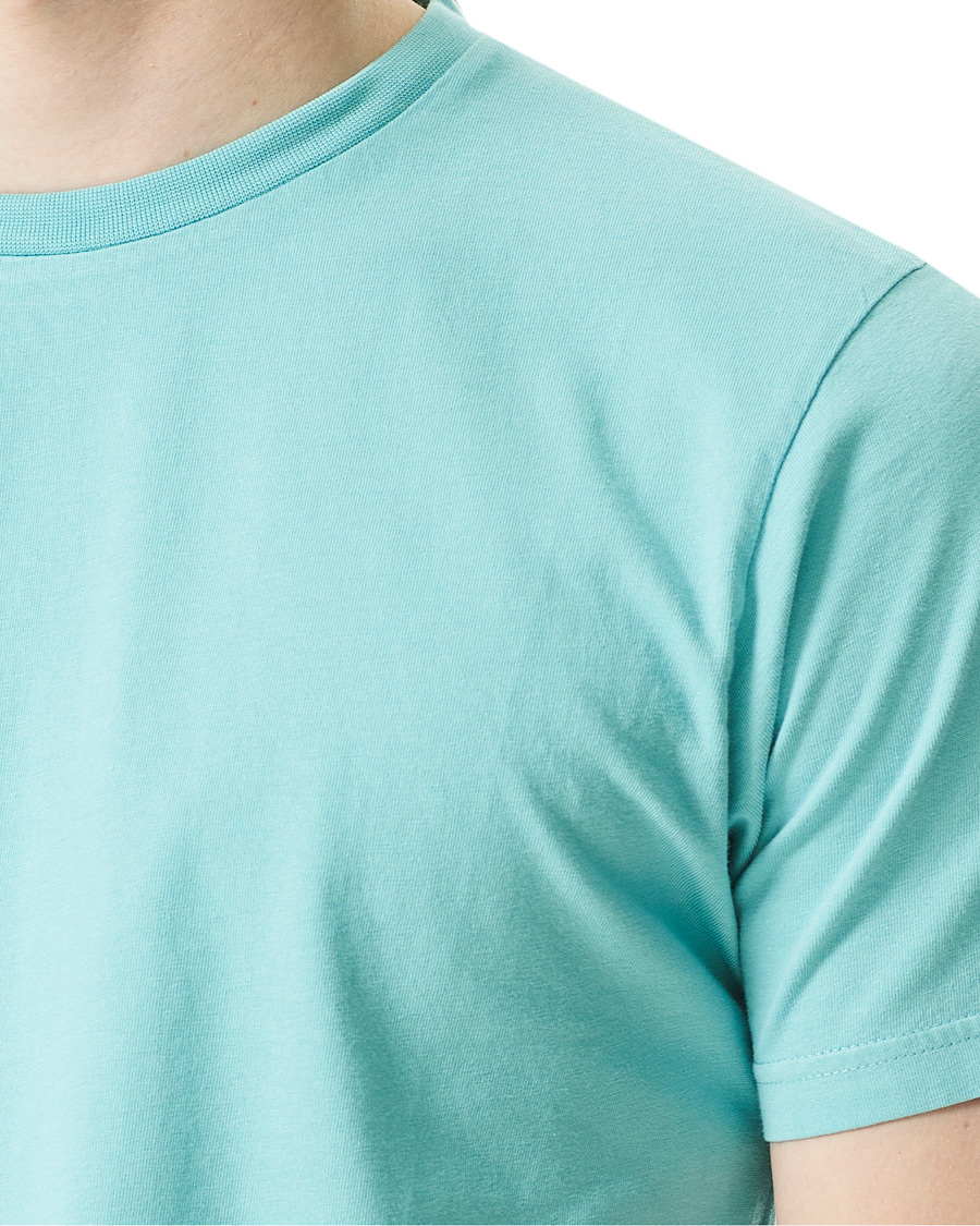 Heren | T-shirts | Colorful Standard | Classic Organic T-Shirt Teal Blue