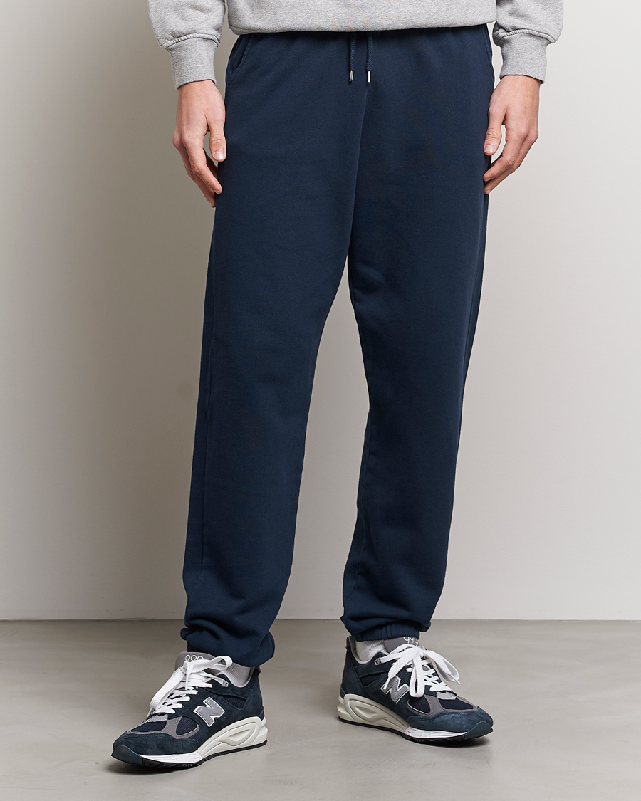 Heren | Joggingbroeken | Colorful Standard | Classic Organic Sweatpants Navy Blue