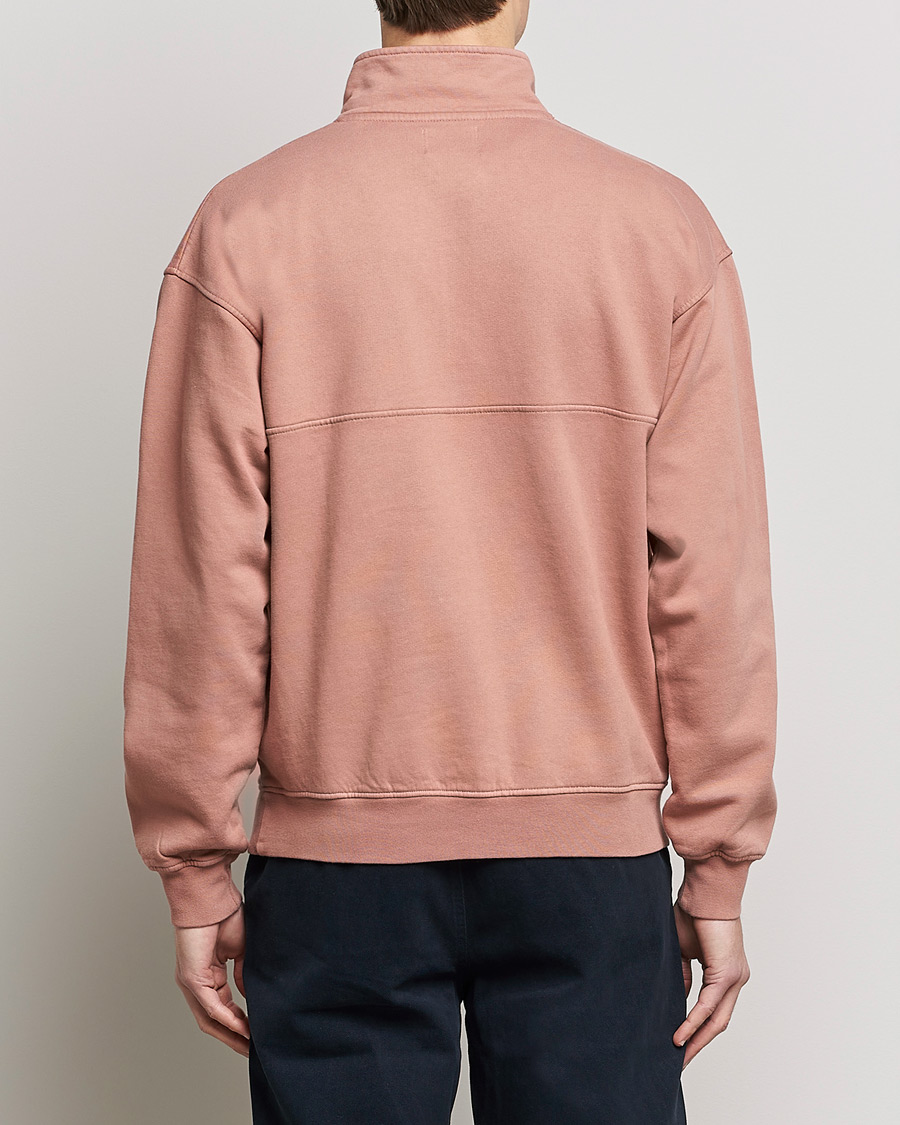 Heren | Truien | Colorful Standard | Classic Organic Half-Zip Rosewood Mist
