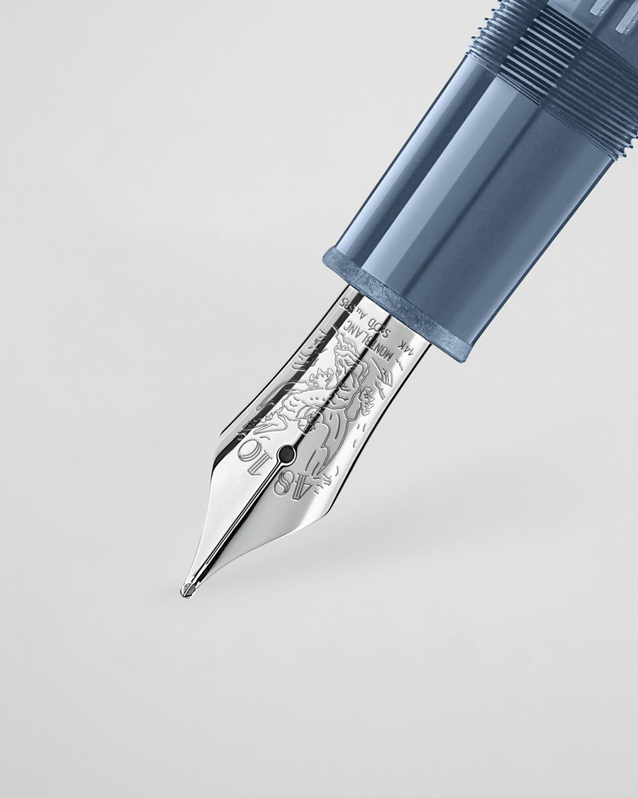 Heren | Sale | Montblanc | Meisterstück Glacier LeGrand Fountain Pen Blue