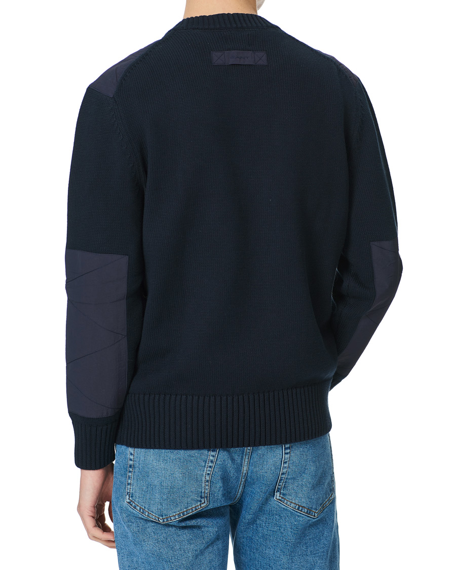 Heren | Truien | GANT | Rough Weather Crew Neck Sweater Evening Blue