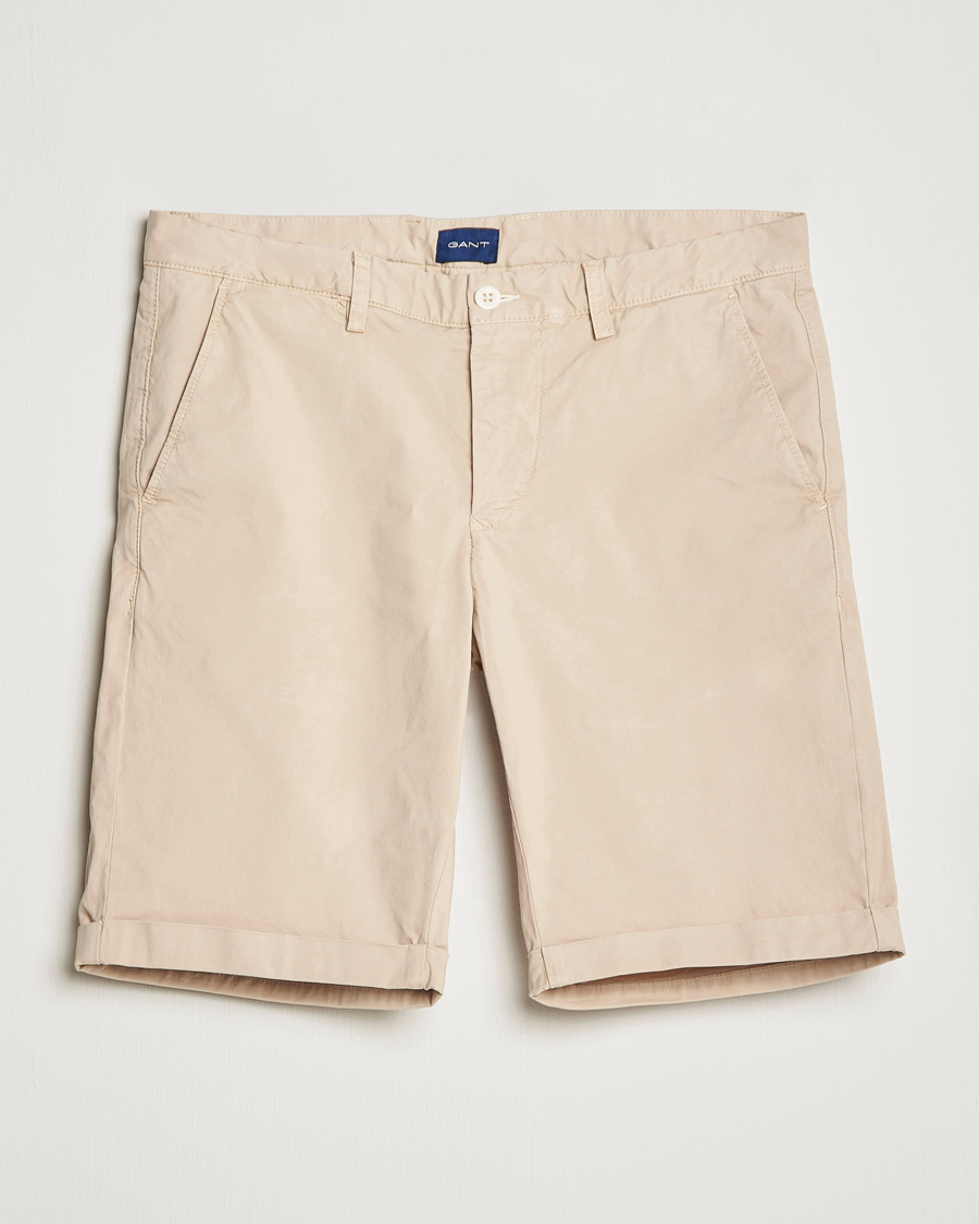 Heren | Korte broek | GANT | Regular Sunbleached Shorts Dry Sand