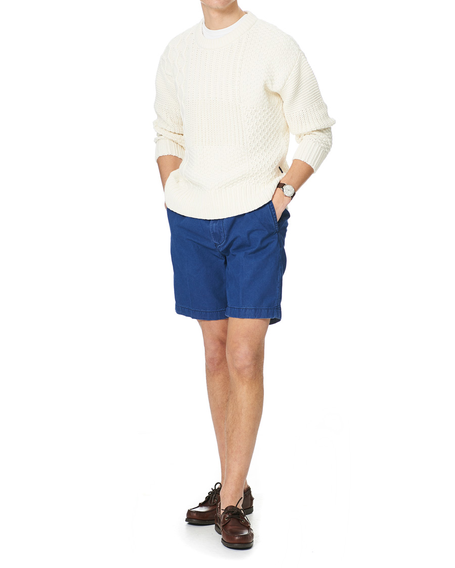 Heren | Korte broek | GANT | Foam Dyed Shorts Indigo Blue