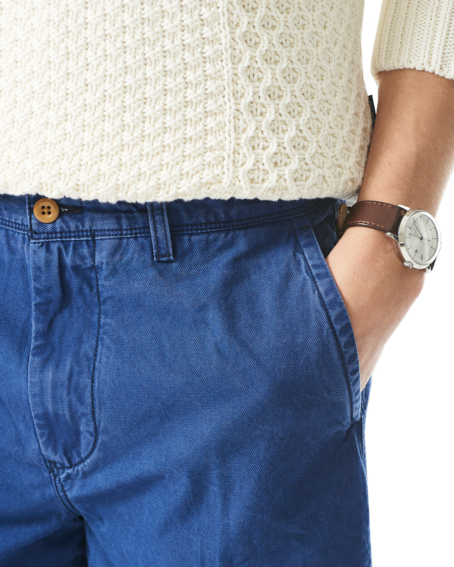 Heren | Korte broek | GANT | Foam Dyed Shorts Indigo Blue
