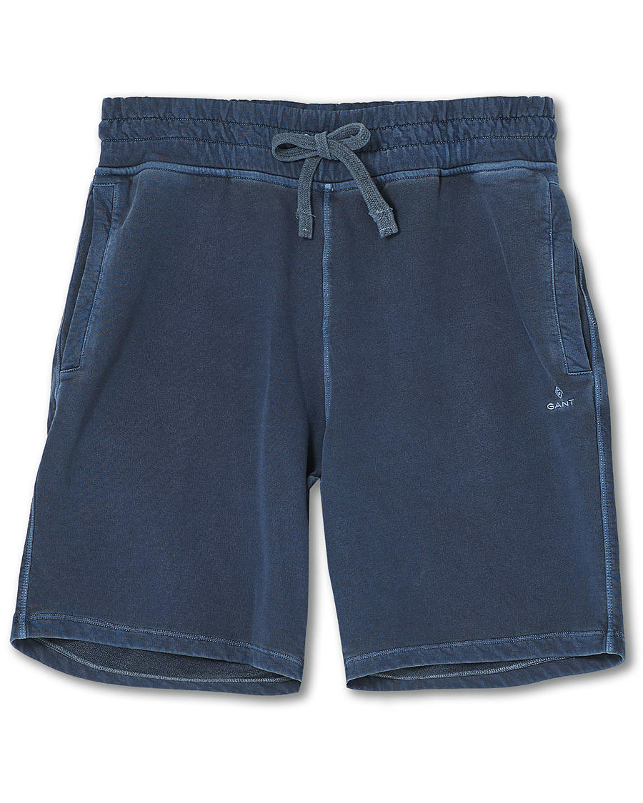 Heren | Korte broek | GANT | Sunbleached Sweatshorts Evening Blue