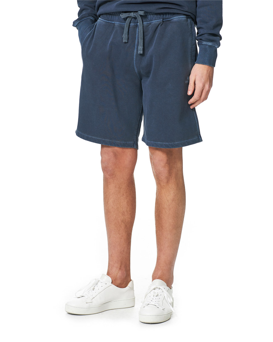 Heren | Korte broek | GANT | Sunbleached Sweatshorts Evening Blue