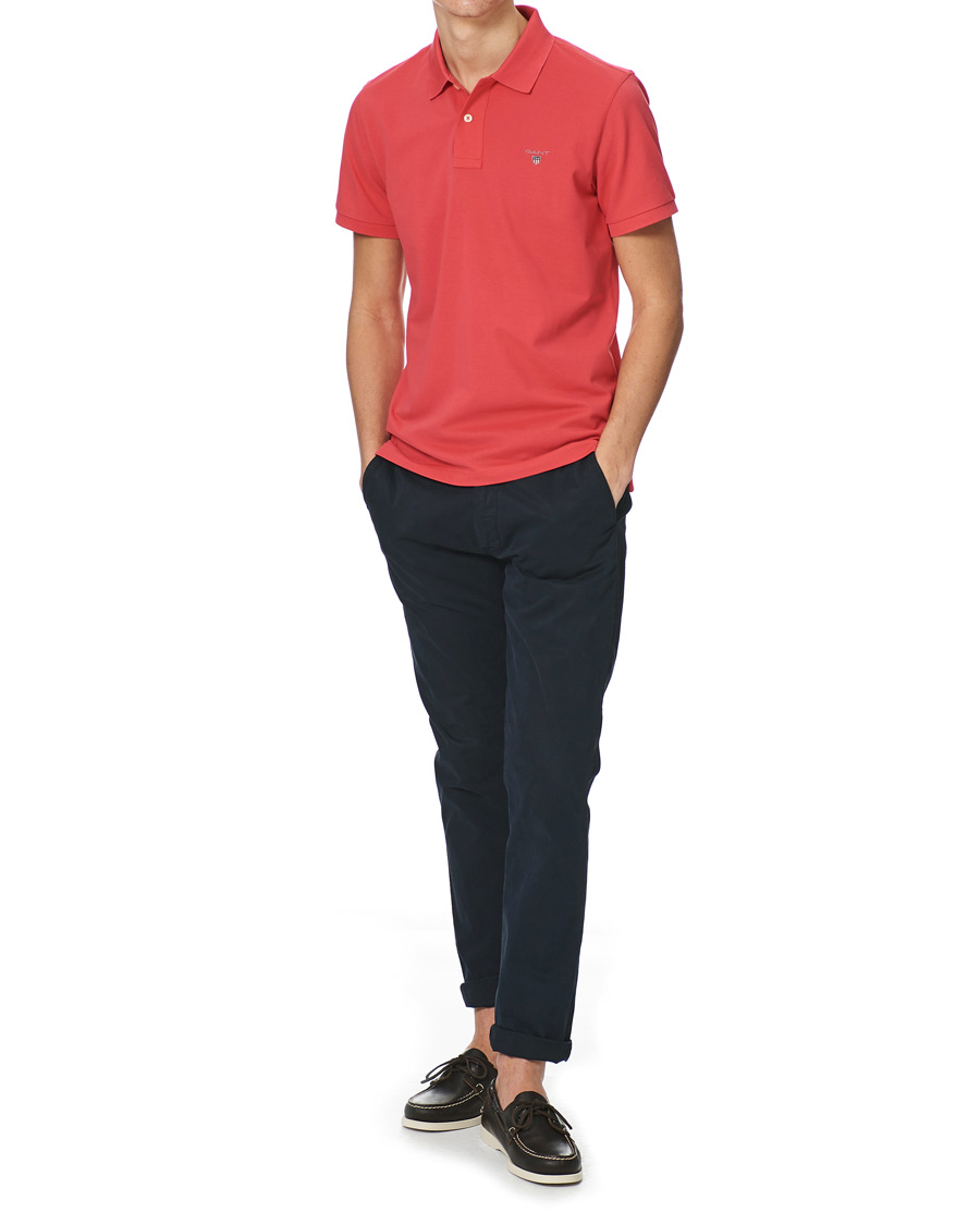 Heren | Polo's | GANT | The Original Polo Watermelon Pink