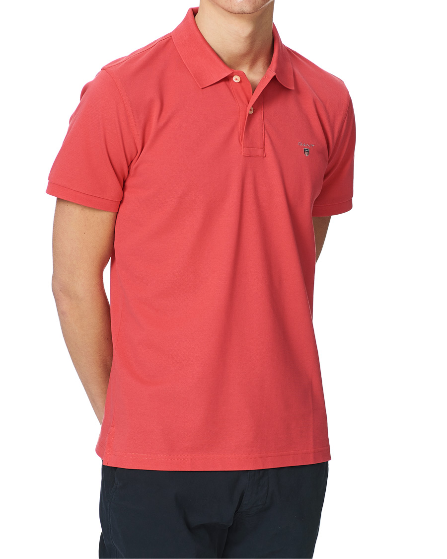 Heren | Polo's | GANT | The Original Polo Watermelon Pink