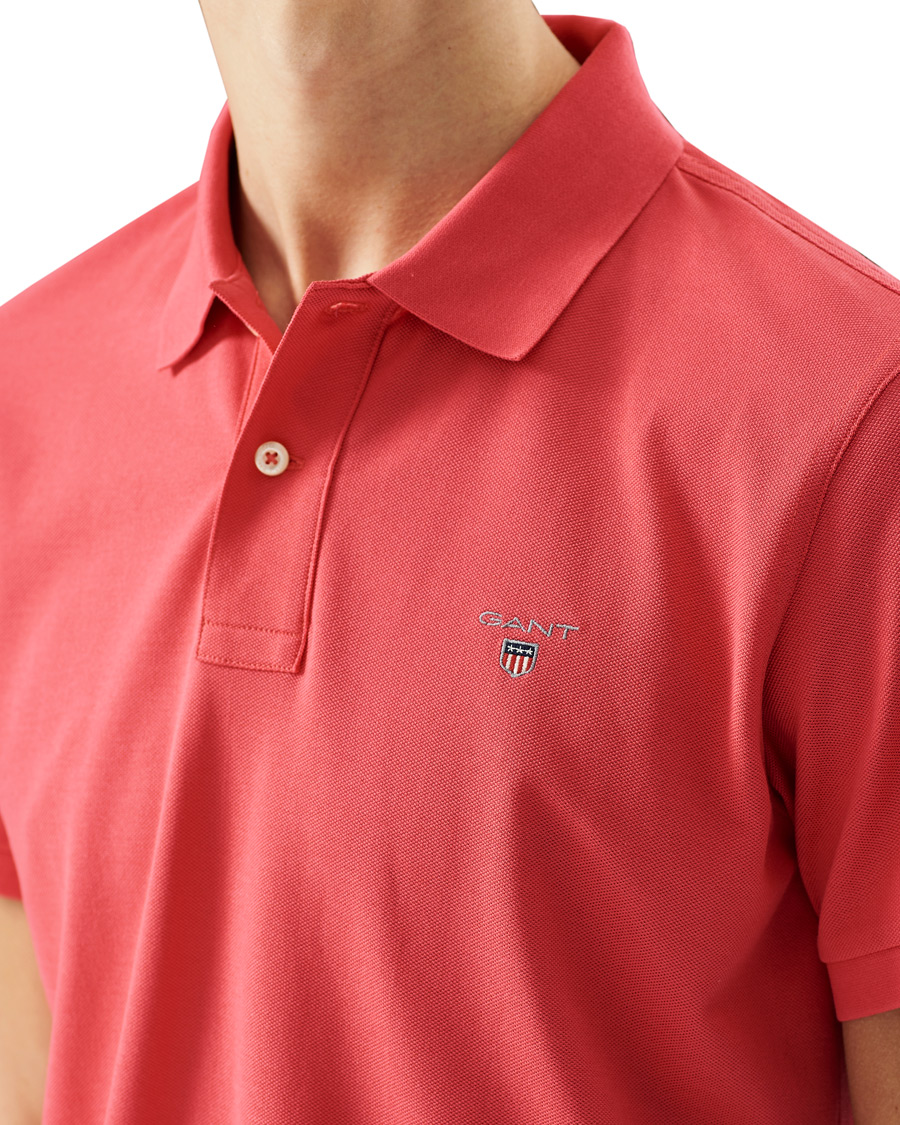 Heren | Polo's | GANT | The Original Polo Watermelon Pink